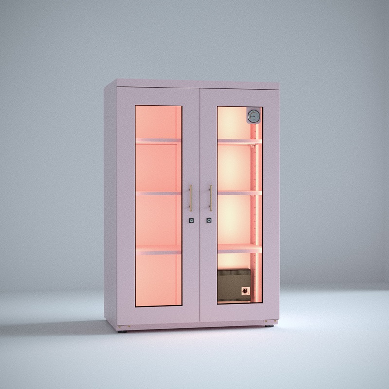 Customized dry cabinet pink pure800x800